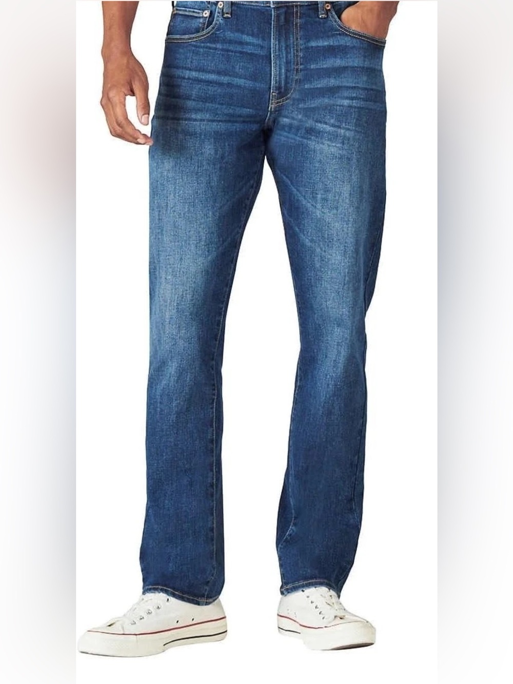 Lucky Brand Men’s Size 40x34 Dark Blue 410 Athletic Straight Fit Jeans Pants NWT